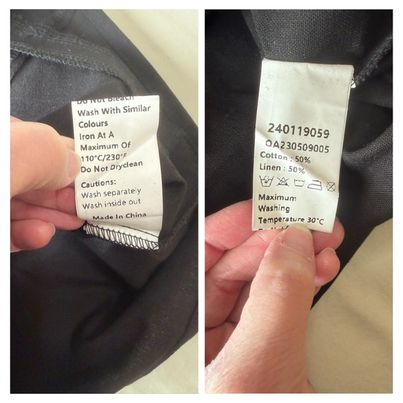 Commense Black vest and pants large vest NWT pants NWOT neither wore - Picture 15 of 16